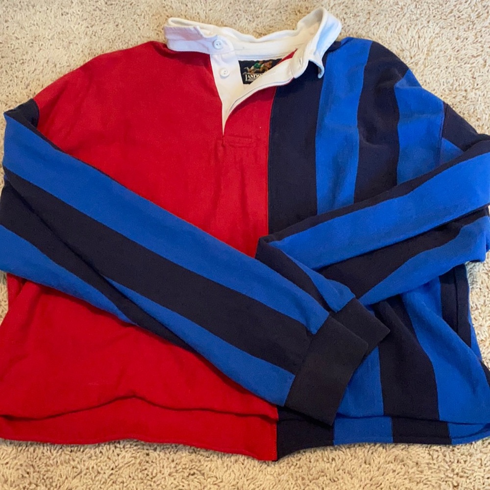 🌸BOGO FREE🌸 Cropped rugby shirt